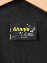 アメリカ製 切り替えデザイン 半袖 オープンカラーシャツ