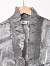 シアーフリル 半袖ボレロ