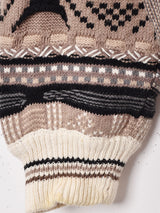 3Dコットンニット カーディガン