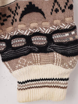 3Dコットンニット カーディガン