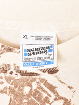 バイク 総柄 プリントTシャツ