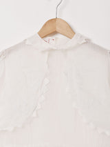 ヴィンテージ ホワイトシアードレス