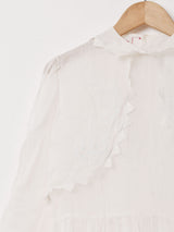 ヴィンテージ ホワイトシアードレス