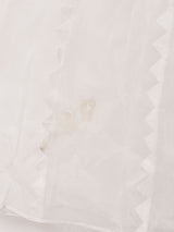 ヴィンテージ ホワイトシアードレス