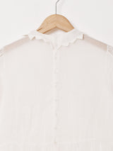 ヴィンテージ ホワイトシアードレス