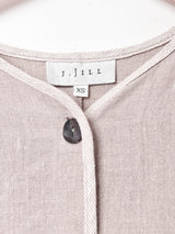 パイピング リネンジャケット