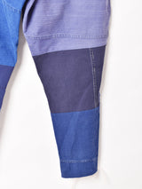 リメイク ユーロワーク パッチワーク レースアップジョッパーズパンツ W30