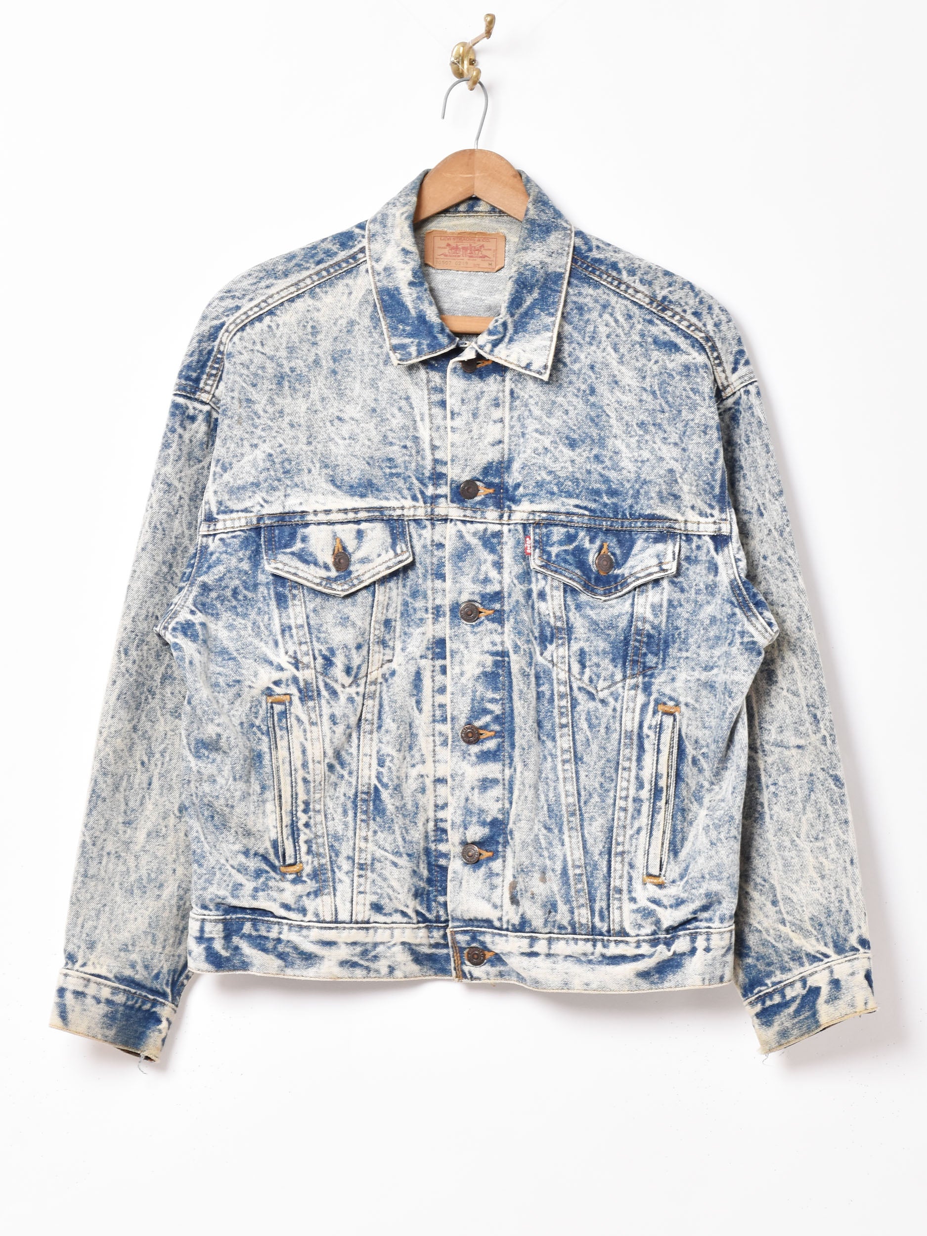 アメリカ製 Levi's 70507 ケミカルデニムジャケット – 古着屋Top of