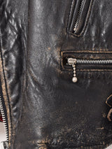 リメイク スタッズ ダブルライダースジャケット