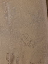 バックプリント 長袖シャツ