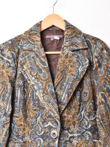 総柄 コーデュロイジャケット