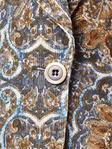 総柄 コーデュロイジャケット