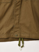 リメイク アランニット×ミリタリージャケット