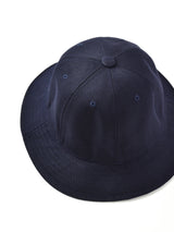 【2色展開】パッチ付き コットン メトロハット