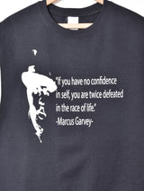 プリント スリーブレス スウェットシャツ