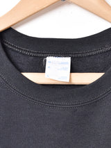 プリント スリーブレス スウェットシャツ