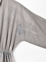 アメリカ製 後染め 長袖ワンピース