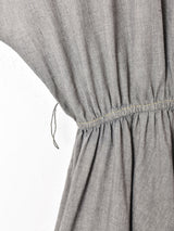 アメリカ製 後染め 長袖ワンピース