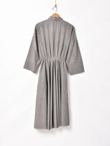 アメリカ製 後染め 長袖ワンピース