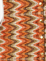 リメイク 70'sファブリック 総柄 スリーブレストップス