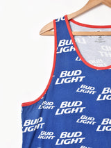 BUD LIGHT 総柄 タンクトップ