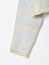 【2色展開】Meridianギンガムチェック キャミセットカーディガン