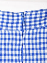 ギンガムチェック フレアスカート