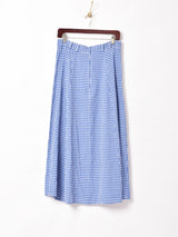 ギンガムチェック フレアスカート