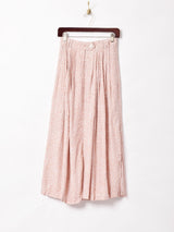 花柄 フレアスカート