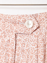 花柄 フレアスカート