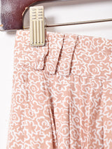 花柄 フレアスカート