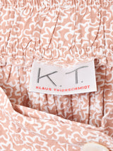 花柄 フレアスカート