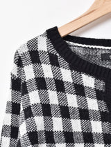 【2色展開】Meridianギンガムチェック キャミセットカーディガン