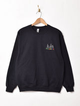 【2色展開】 ワンポイントスウェットシャツ【New York City】