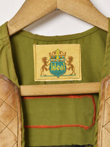 パッチ付き ハンティングジャケット