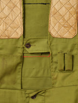 パッチ付き ハンティングジャケット