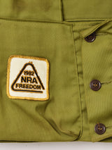 パッチ付き ハンティングジャケット