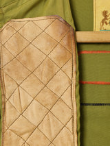 パッチ付き ハンティングジャケット