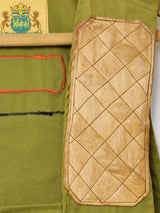 パッチ付き ハンティングジャケット