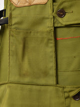 パッチ付き ハンティングジャケット