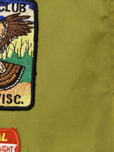 パッチ付き ハンティングジャケット