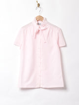 アメリカ製 半袖フリルブラウス