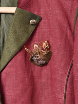 ブローチ付き チロルジャケット