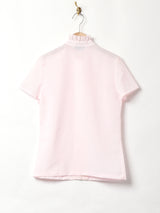 アメリカ製 半袖フリルブラウス