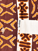 総柄 半袖シャツ