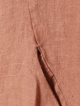 後染めリネンジャケット