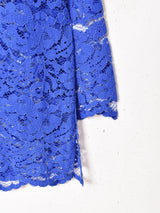 長袖 レースシャツ