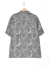 GAP ペイズリー柄 オープンカラー半袖シャツ