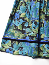 総柄 フレアスカート