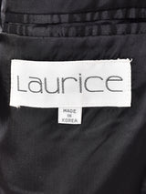 ストライプ柄 テーラードジャケット